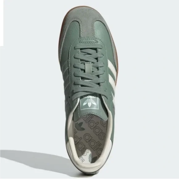 adidas Samba OG Silver Green Gum - Picture 6 of 10